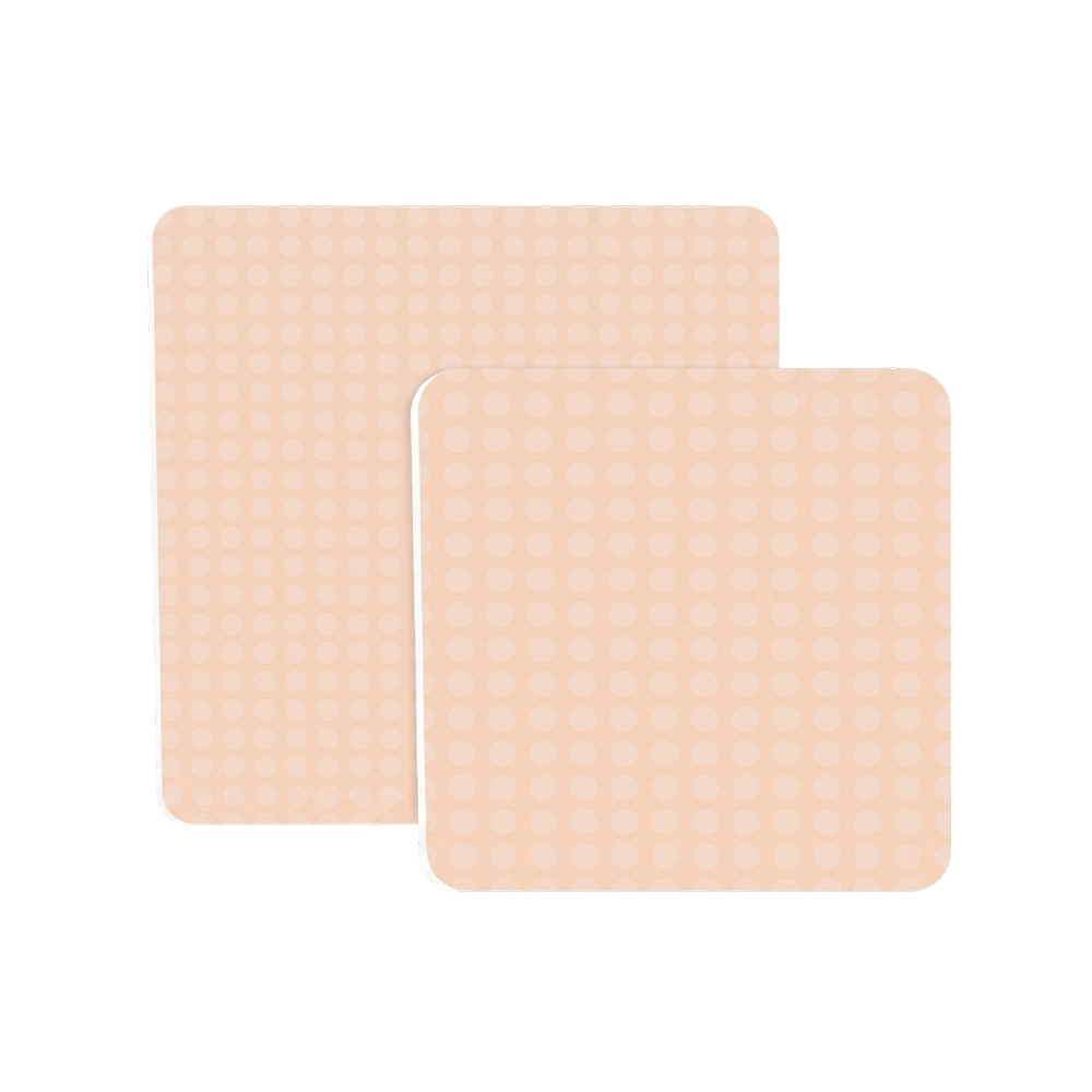 Apósito para heridas de espuma de silicona sin bordes (revestimiento despegable)