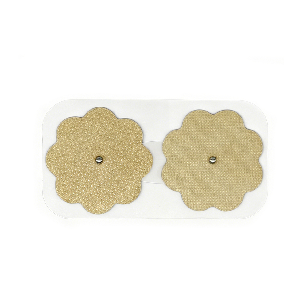 Almohadillas de electrodos TENS/EMS en forma de flor