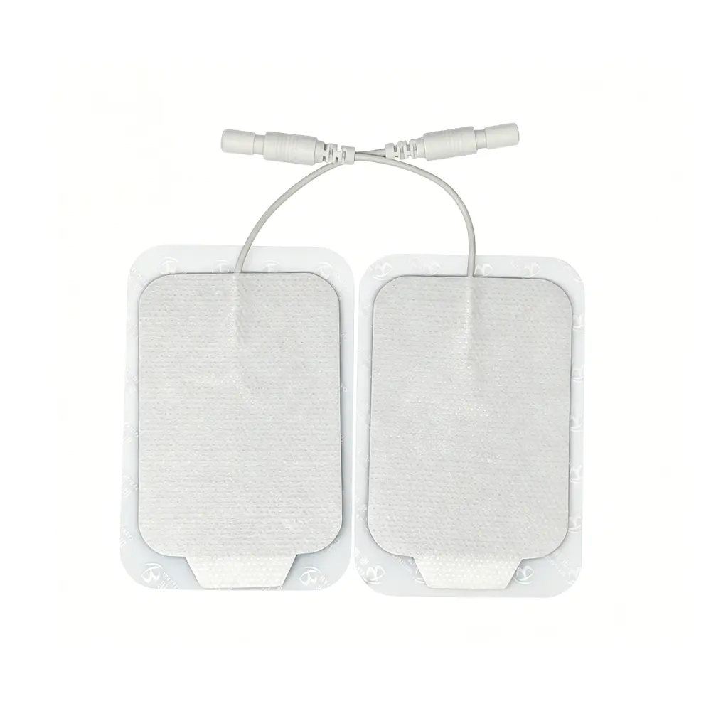 Almohadillas de electrodos TENS/EMS con pestaña extraíble