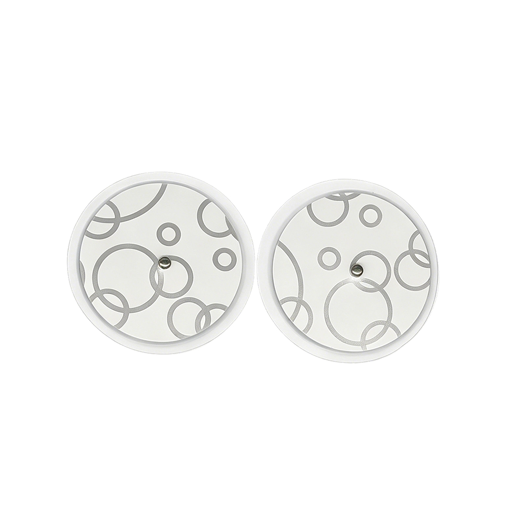 Almohadillas de electrodos TENS/EMS tipo botón redondo