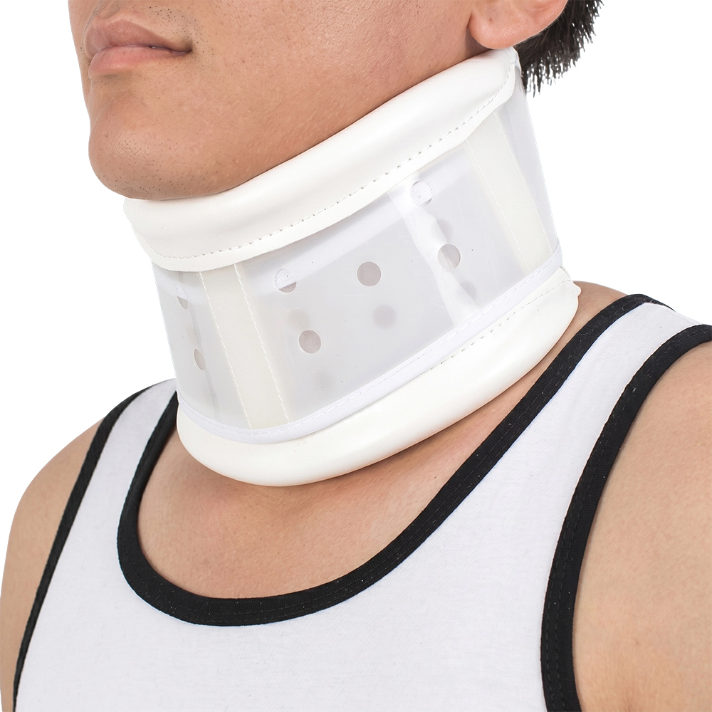 Collarín cervical de plástico rígido